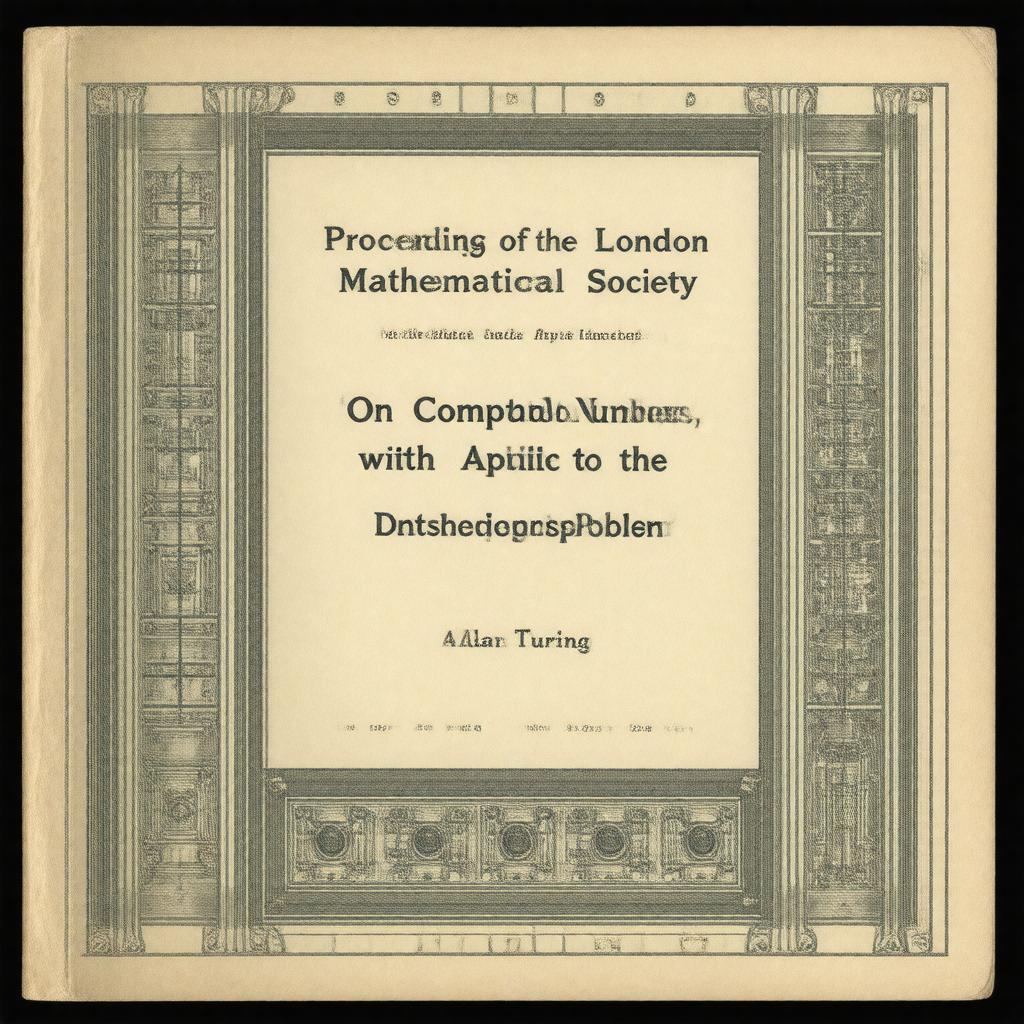 On Computable Numbers, with an Application to the Entscheidungsproblem